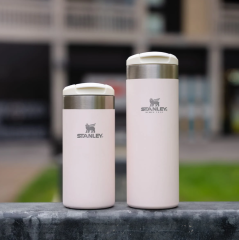 Stanley The AeroLight Transit Termos Bardak 0.47 Lt 16 oz Açık Pembe