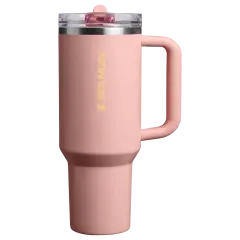 The Quencher ProTour Flip Straw Tumbler Pipetli Termos 1,18 LT Peach Rose