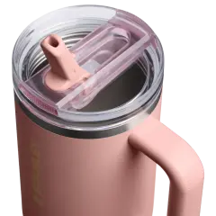 The Quencher ProTour Flip Straw Tumbler Pipetli Termos 1,18 LT Peach Rose