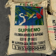 Colombia Supremo Kahve Kavrulmuş Orta Kavrum (Medium Roast) - Çekirdek - Bean - 1 Kilogram