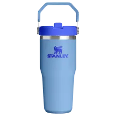 Stanley The IceFlow Flip Straw Pipetli Termos Bardak 0,41 LT Blue Sky