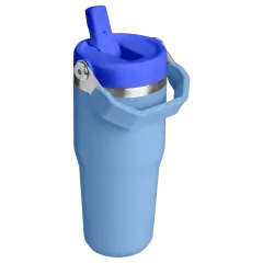 Stanley The IceFlow Flip Straw Pipetli Termos Bardak 0,41 LT Blue Sky