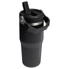 Stanley The IceFlow Flip Straw Pipetli Termos Bardak 0,41 LT Black