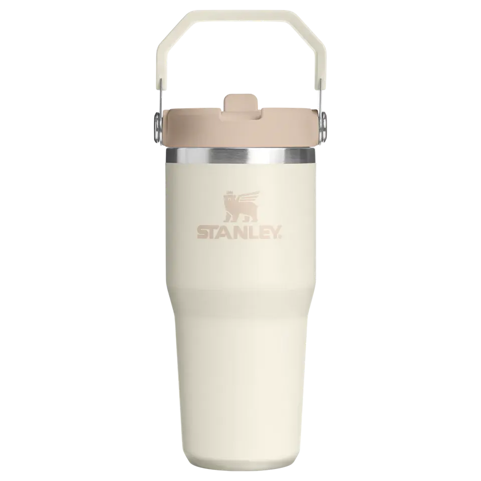 Stanley The IceFlow Flip Straw Pipetli Termos Bardak 0,41 LT Cream