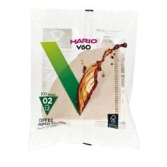 Hario V60 02 Dripper Filtresi Natürel (100 adet)