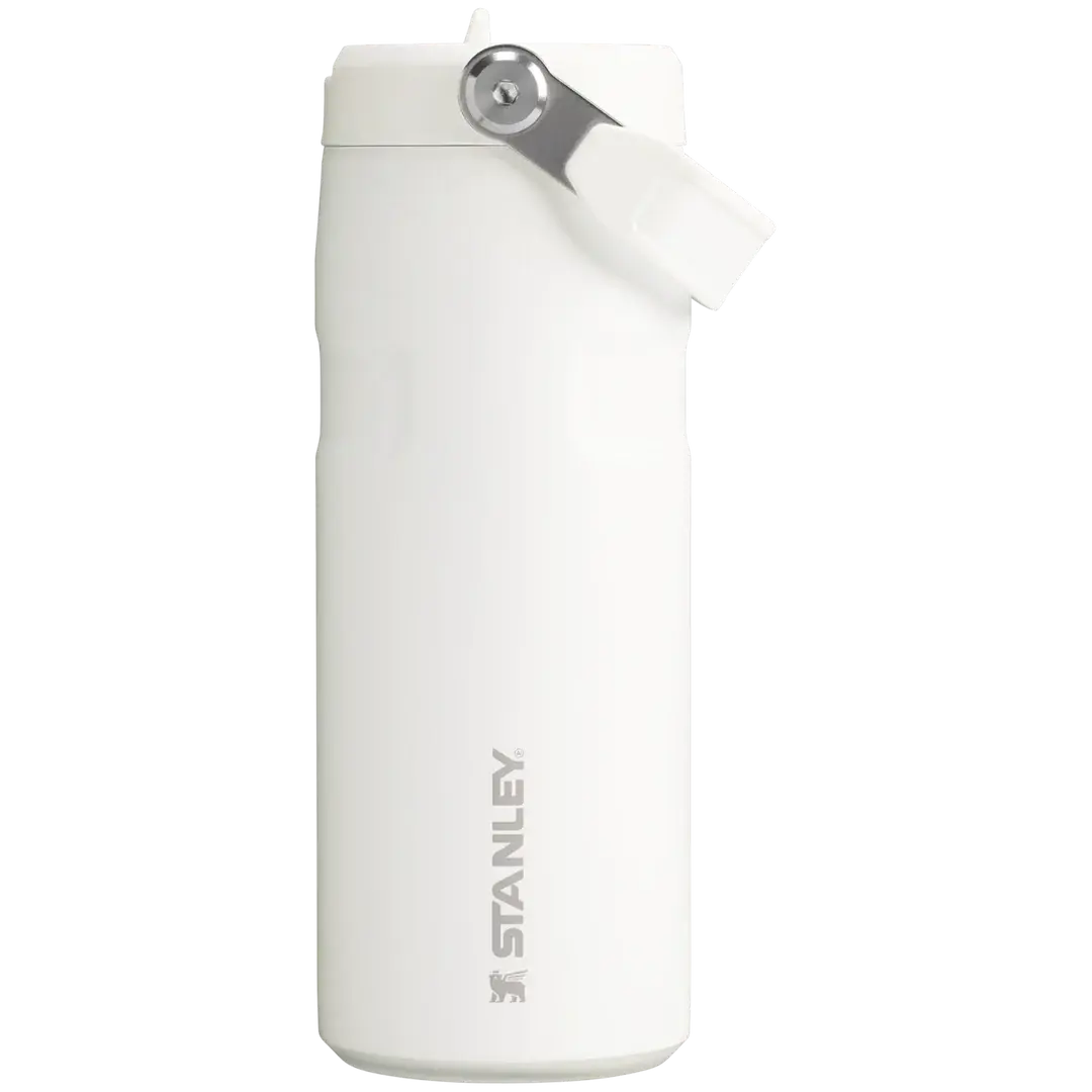 Stanley The IceFlow Flip Straw 2.0 Pipetli Termos Bardak 0,47 LT Buz Beyaz