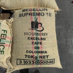 Colombia Supremo 15 kg Kav. Kahve Çekirdeği