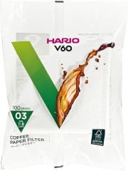 Hario V60 03 Dripper Filtresi (100 adet) VCF-03-100W)
