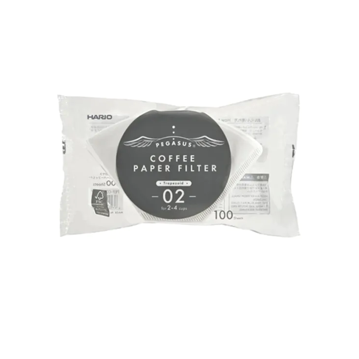 Hario  Pegasus 02 Dripper Filtresi (100 Adet)