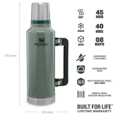 Stanley Klasik Vakumlu Paslanmaz Çelik Termos 1.9 LT