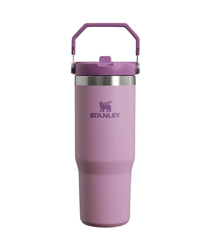 Stanley The Iceflow Flip Straw Tumbler Pipetli Termos  30 Oz - 0.88L Lila