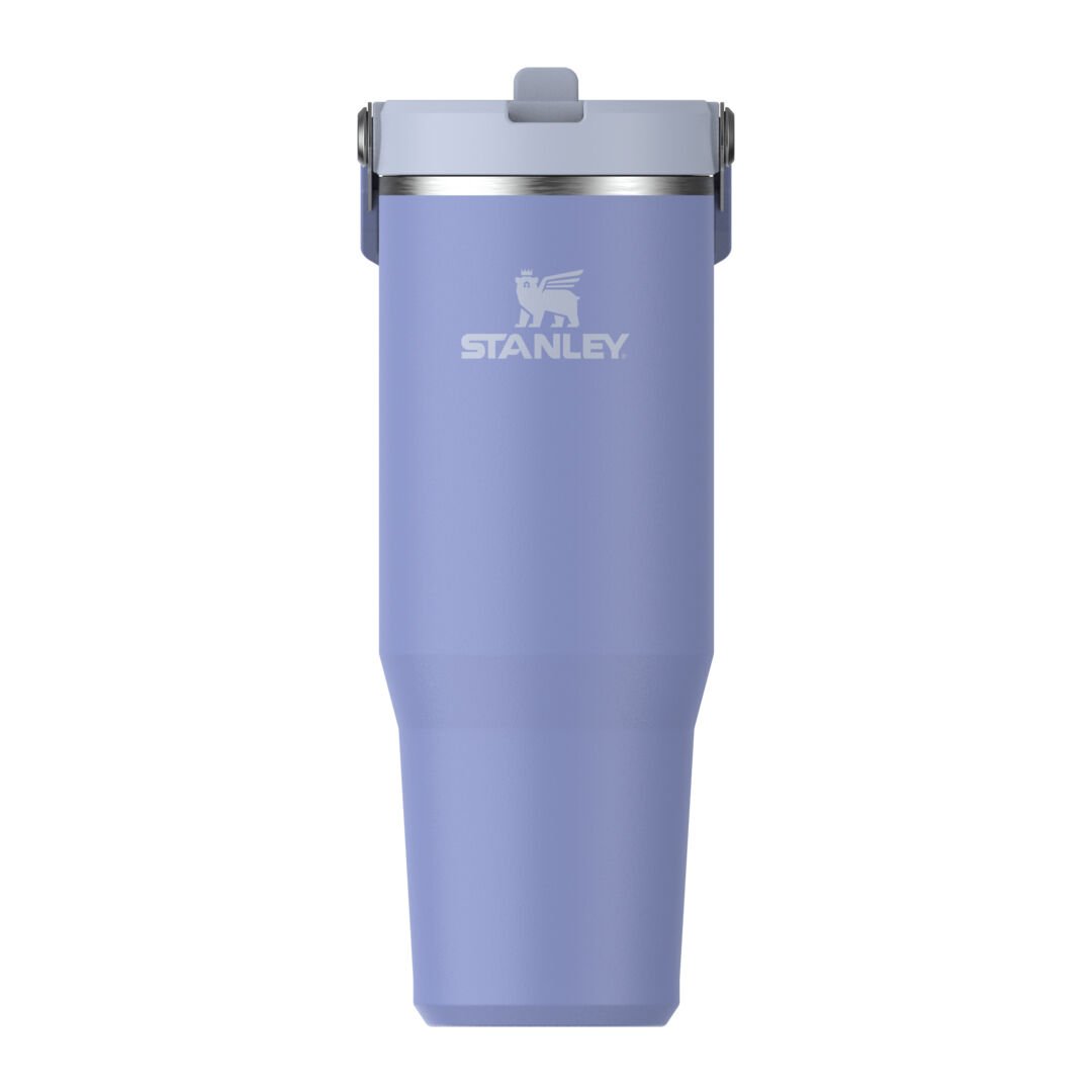 Stanley The IceFlow Flip Straw Pipetli Termos Bardak 0,89 LT Eflatun