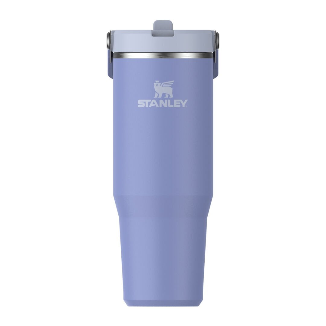 Stanley The IceFlow Flip Straw Pipetli Termos Bardak 0,89 LT Eflatun