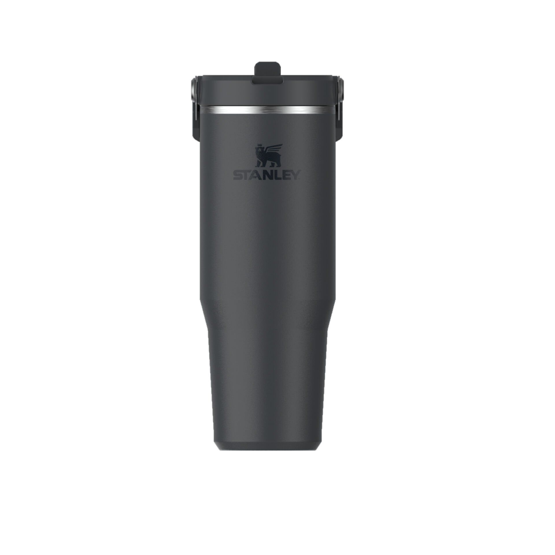 Stanley The IceFlow Flip Straw Pipetli Termos Bardak 0,89 LT Siyah
