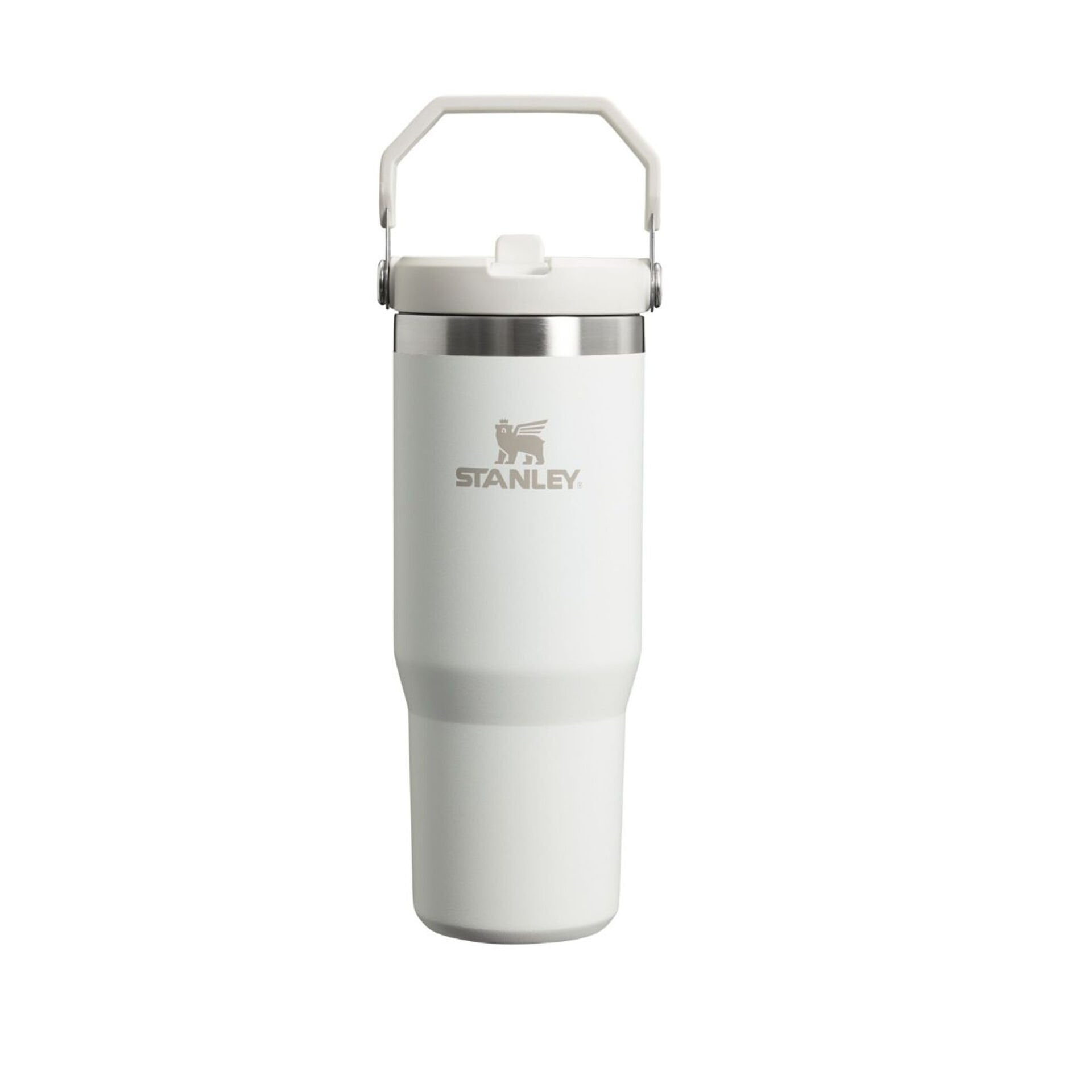 Stanley The IceFlow Flip Straw Pipetli Termos Bardak 0,89 LT Beyaz