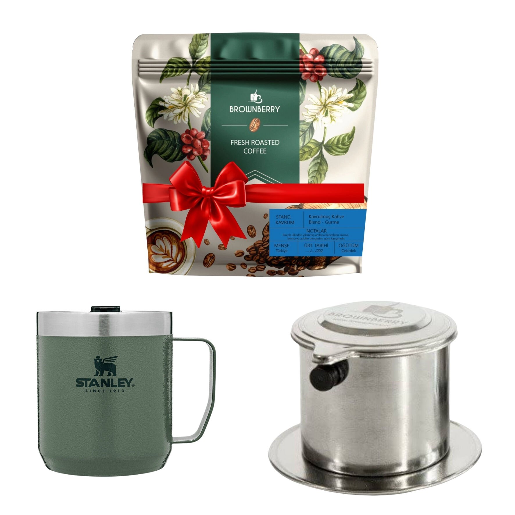 Yılbaşı Özel Fiyat - Phin Filtre Set (Gurme Blend Hediyeli)