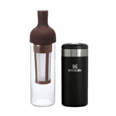 Yılbaşına Özel Hario Hario V60 Cold Brew Bottle & Stanley The Aerolight Transit Mug Termos